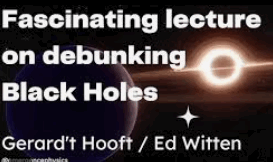 Black
                                                          Hole lecture
