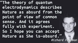 feiman: nature
                                                    is absurd